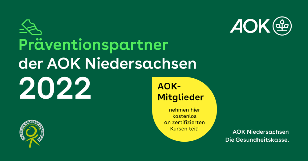 Präventionspartner der AOK Niedersachsen 2022